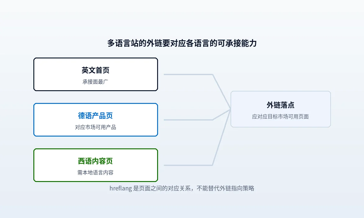 多语言多地区网站，外链该怎么分发