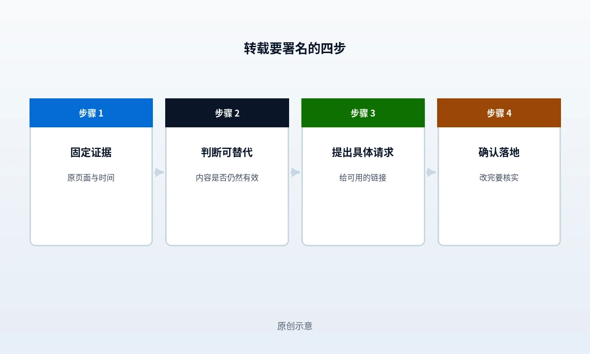 内容被转载却不给你链接，怎么要署名