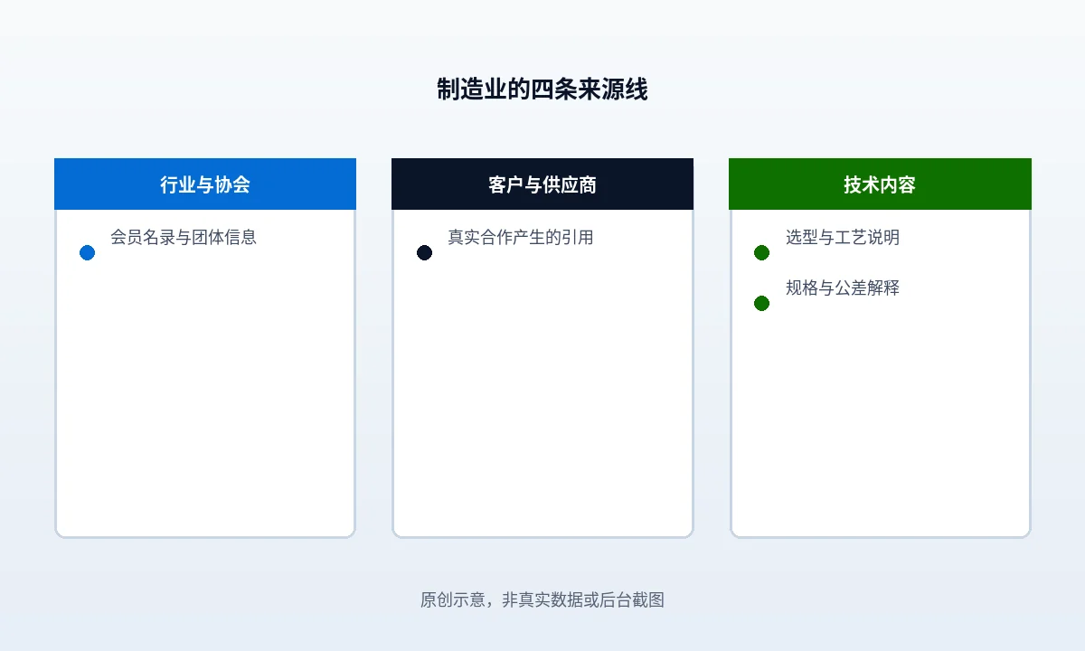 制造业企业官网的外链机会