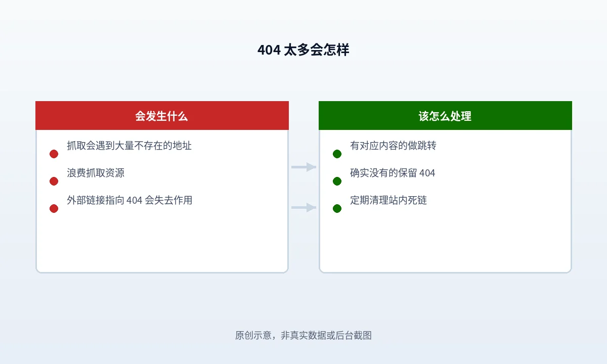 404 按来源分成五类后各自的对外链影响:有无外部链接指向是唯一的关键分界