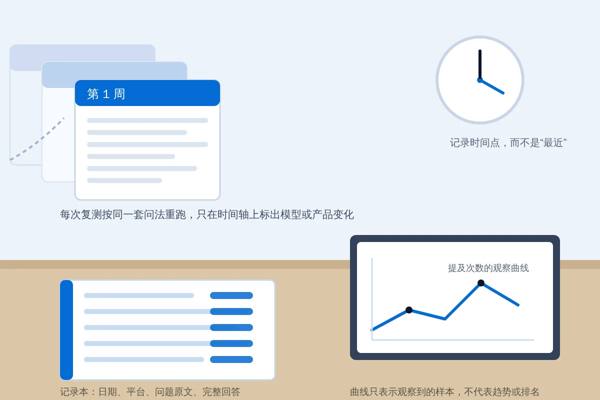 模型更新后回答变了：监测口径怎么保持可比