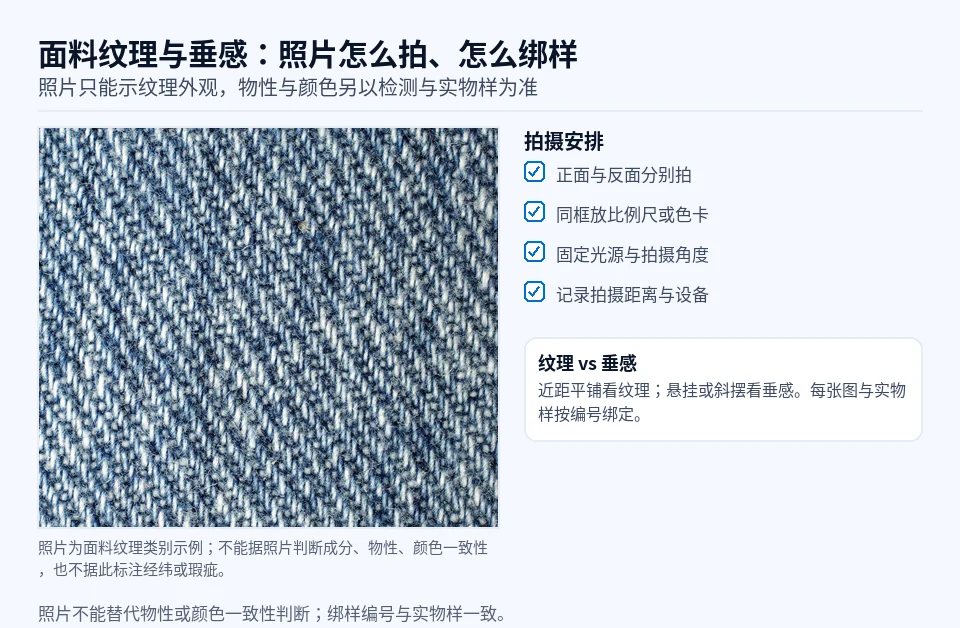 机织面料近距纹理的真实照片(类别示例)