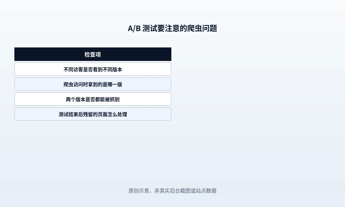 WordPress A/B 测试插件的爬虫注意事项