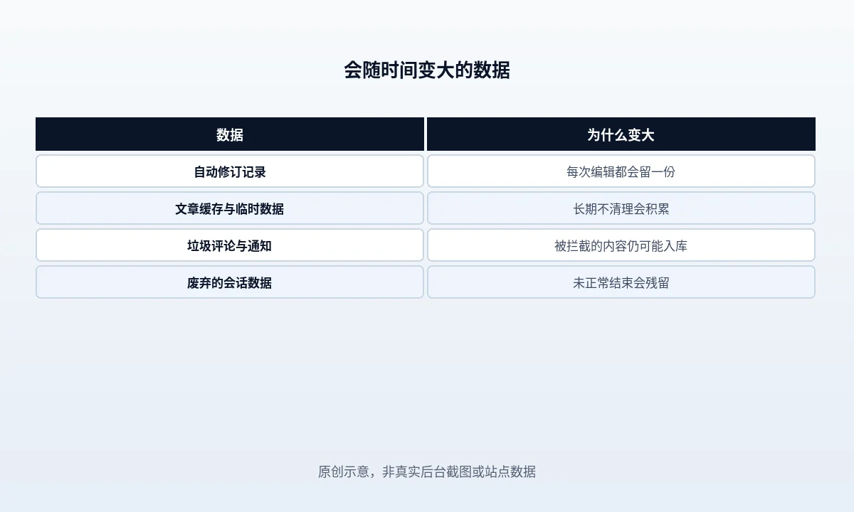 图中左边是按体积排序的若干张表的横条,右边按是否在前台查询路径上分成两栏,只有落在查询路径上的那张被标为优先处理