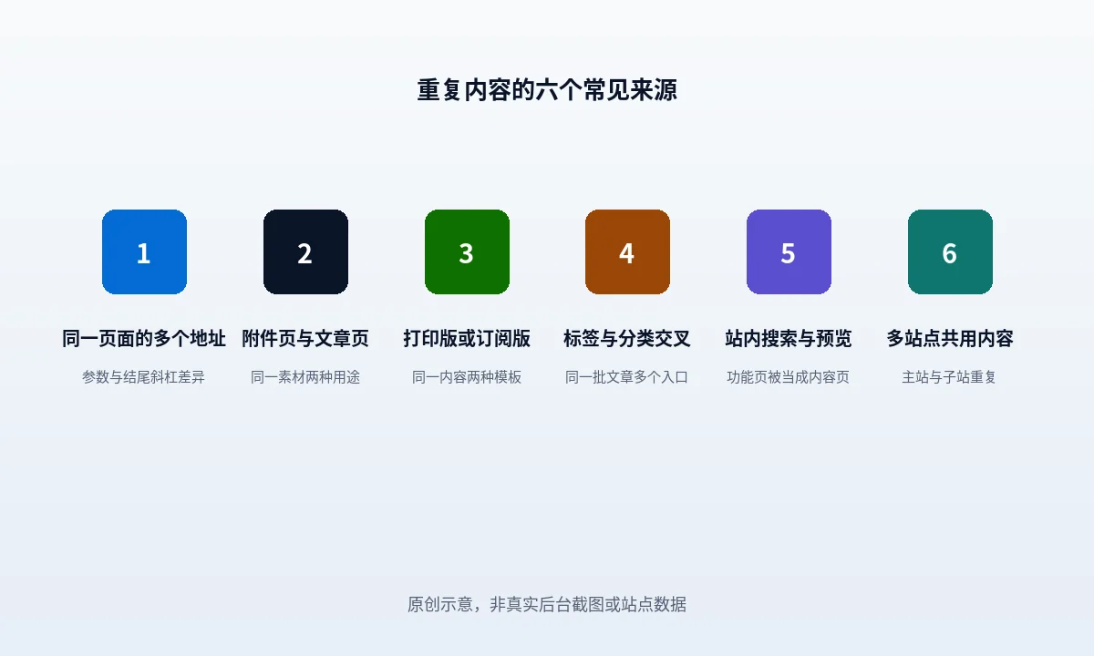 WordPress 重复内容最常见的六个来源