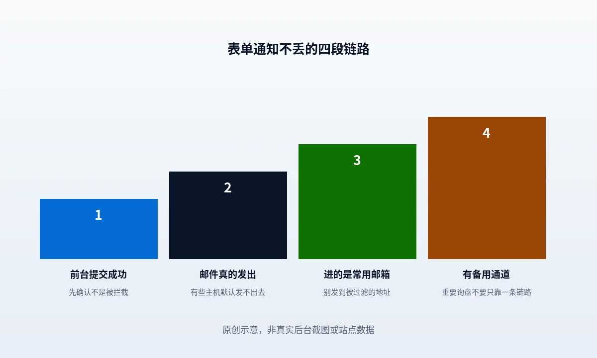 WordPress 表单和询盘通知怎么做才不丢
