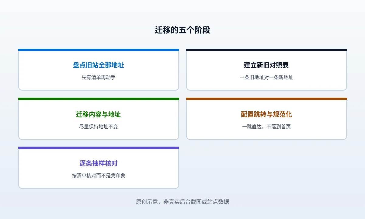 换 CMS 迁到 WordPress：URL 对照表怎么建