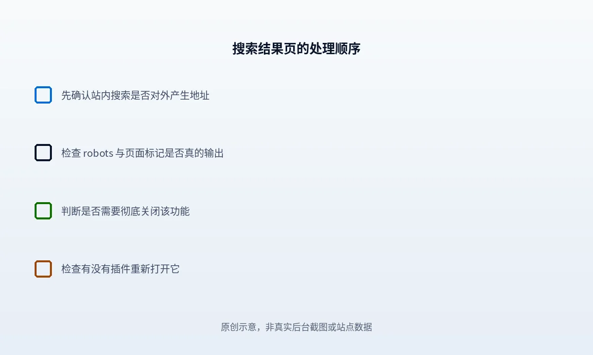 WordPress 搜索结果页除了 noindex 还能怎么处理