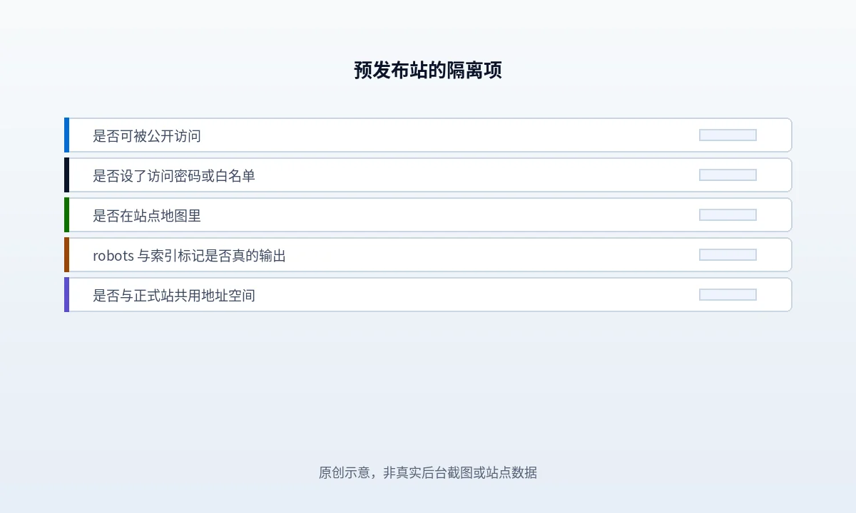 WordPress 预发布站怎么避免被收录