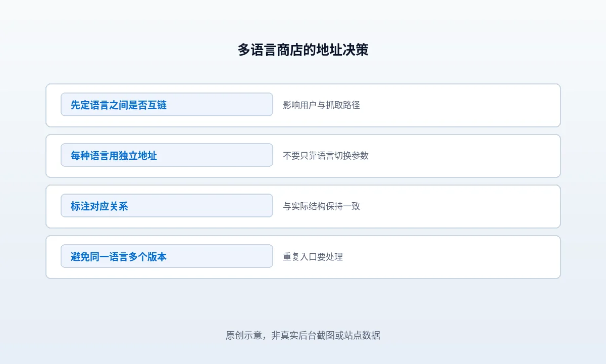 WooCommerce 多语言商店怎么处理 URL